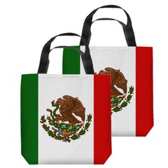 Mexican Flag Tote Bag – 3 sizes