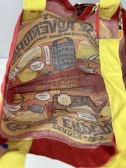 Trader Joe’s NEW Cheese Adventures 1 Reusable 100% Cotton Shopping Bag /Tote NWT