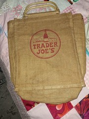 Trader Joe’s vintage Jute & Bamboo bag in Used