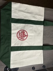 👜🛍️🔥NEW Trader Joe’s Forest Green Tote 🔥🛍️👜
