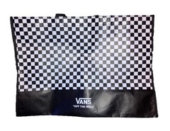 Vans Off the Wall Reusable Large Black/White Classic Checkered Shopping Tote Bag