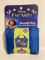2022 Disney Encanto Sister Goals Reusable Bag Holds 4 Bags Groceries rare