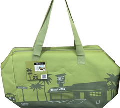 Trader Joe’s Olive Green Tote Insulated Hot Cold Bag Market Shopper Earthy NEW