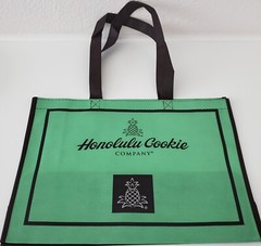 Honolulu Cookie Company – Reusable Shopping Tote/Bag, 15.25″ x 11.5″ x 4.75″
