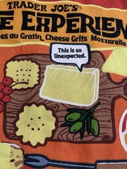 Trader Joe’s Cheese Experience Large Red Tote Bag – TJ Tote Bag – 100% Cotton
