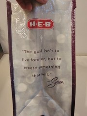HEB Reusable Shopping Bag One Size Multi-Color Selena Quintanilla Siempre