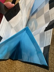 NEW 7-Eleven Reusable Checkered Tote Bag Limited Edition Rare 18 x 16 x 9in HUGE