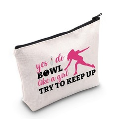 POFULL Bowling Gift Team Yes I Do Bowl Like a I bag