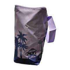 Trader Joe’s Large Insulated Cooler Bag – Lot of 4 – Peach Blue Purple Green