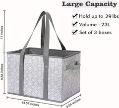 Reusable Grocery Bags [2 Pack],Large Grocery Tote Bag Water Resistant Shopping B