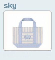 Trader Joe’s New!!! Authentic STRIPED Pastel Mini Tote Bag Set (4 Colors, NWT)