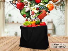Extra Large Canvas Tote Bag – Big Largest Reusable Grocery