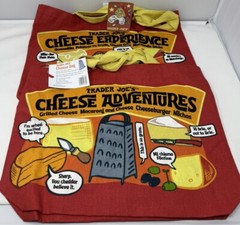 Trader Joe’s NEW Cheese Adventures 1 Reusable 100% Cotton Shopping Bag /Tote NWT