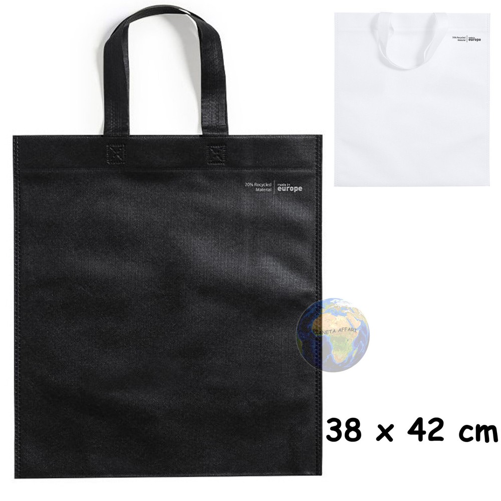 Reusable Shopper Bag For Groceries With Long Handles 38 X 42 Cm
