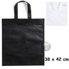 Reusable Shopper Bag For Groceries With Long Handles 38 X 42 Cm