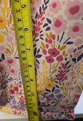 NWT Tote Bag “MAMA” TEXT Floral Reusable Shopper Pink Canvas Grocery Beach Gift