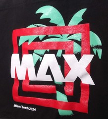 Adobe MAX Miami Beach 2024 Black Tote Bag