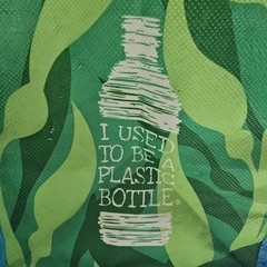 Fish Lover Reusable Carry Tote Bag Small 6.75x9x11.25″ Washable Tropical Ocean