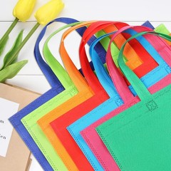 LOUHUA Reusable Gift Bag With Handles 22 22 Count (Pack of 1), Multi-colored