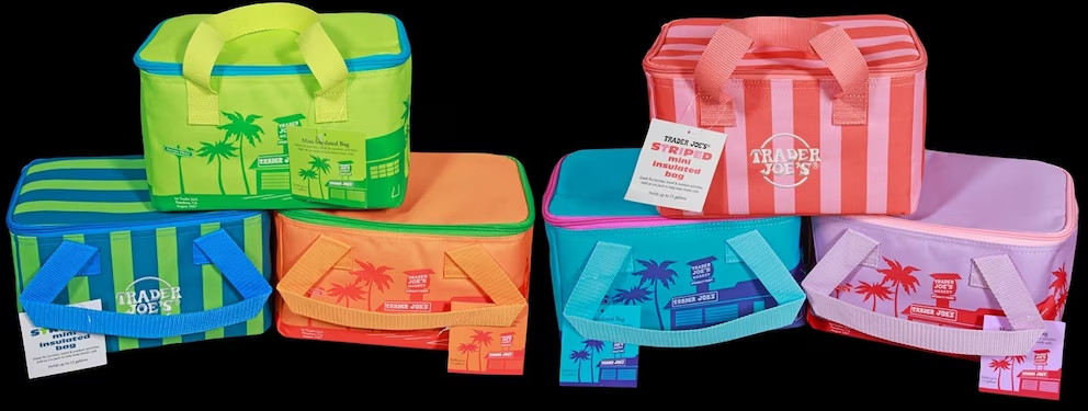 Trader Joe’s Mini Insulated Bag 2026 ALL 6 WITH TAGS IN HAND READY TO SHIP WOW
