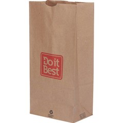 Do it Best 10 Lb. Capacity Paper Shopping Bag (400-Pack) 90072 SIM Supply, Inc.