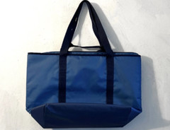 Sams Club Cooler Tote 25×17 Insulated Shopping Bag Royal Blue SOLID RARE NEW