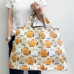Large Foldable Tote Nylon Reusable Grocery Bags Shopping Travel Carry On