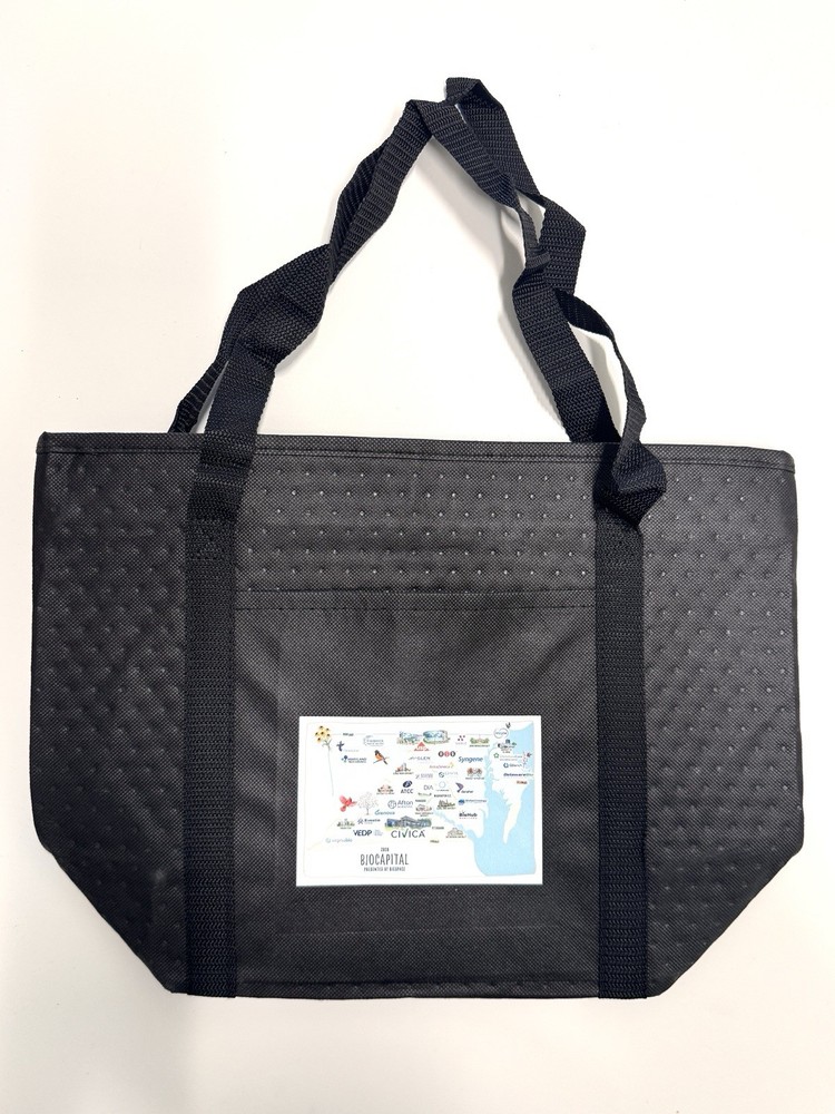 Medium Capacity Heavy Duty Insulated Shopping Bag (2 Pack) – 12x9x6 – NEW