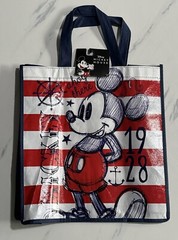 Walt Disney’s Mickey Mouse “Ahoy There 1928” Reusable Tote Bag 12×13-in. NWT