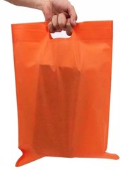 Reusable Grocery Bags Bulk 15×16 Large Handle Tote NonWoven Shopping 50 PCS
