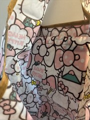 Hello Kitty Portable Foldable Reusable Shopping Shoulder Tote Bag 14x22inch