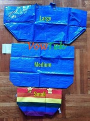 10 IKEA SHOPPING BAG NEW LARGE REUSABLE LAUNDRY TOTE GROCERY STORAGE FRAKTA deal