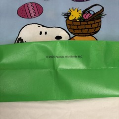 Peanuts Snoopy Easter🐇 XL Reusable Tote/Shopping/Gift Bag Free Shipping!