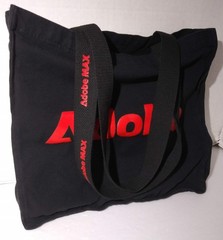 Adobe MAX Miami Beach 2024 Black Tote Bag