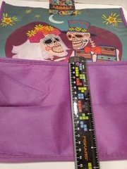 Skulls Calavera Dia De los Muertos Day of the Dead Couple Reusable Tote Bag NEW