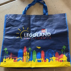 LEGOLAND California Resort Reusable Jumbo Shopping Tote Bag – 24”x29”x10”
