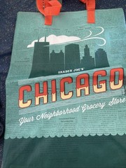 Trader Joe’s CHICAGO Regional Reusable Shopping Tote Bag