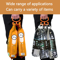 Grocery Bag Carrier with Plastic Storage Box, 2 Pack Grocery Bag Holder for Plas