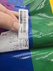 Ikea 10 PC Large Rainbow Pride Reusable Bags STORSTOMMA