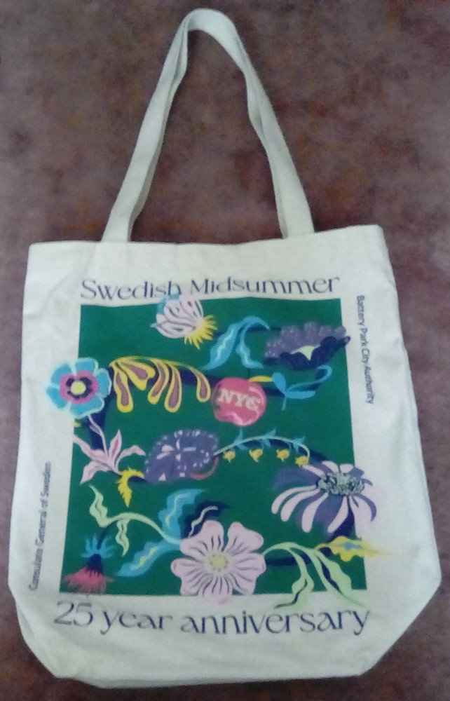 Consulate General Sweden Battery Park (NYC) Midsummer Bag 25 Year Anniversary