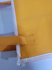 Large Insulated Cooler Tote Reusable Grocery Bag Zip Handles Pocket 14.75 x12x9″