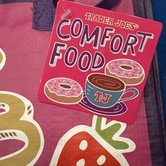 Trader Joe’s Reusable PB&JAM/Cookies&Milk/Mac&Cheese Grocery Tote Bag 6 Gal NWT