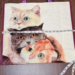 NEW! Cat Kitty Print Reusable Tote Bag