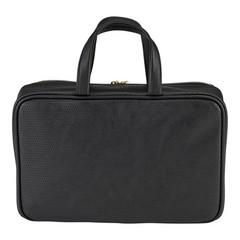 Tartan + Twine Zippered Perforated Deluxe Weekender Bag Black Large,