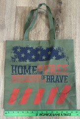 Tunnel To Towers 9-11 Firemen First Responders Backpack Reusable Bag Patriotic