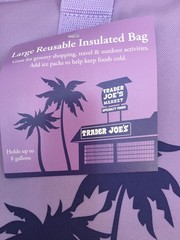 Trader Joe’s NEW SPRING 2026 RELEASE PURPLE RAIN Large Insulated Bag LIMITED