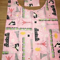 BAGGU Bag JAPAN Limited Cherry blossoms Panda Tokyo Train Pink Standard size NEW
