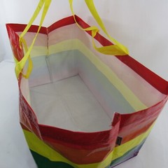 Ikea Storstomma Rainbow Bag Large Tote Reusable ECO Grocery Laundry Storage Bag