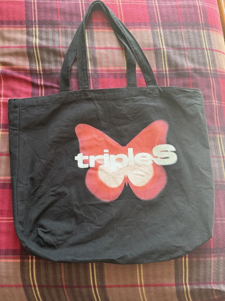 tripleS Come True World Tour Tote Bag Large Canvas Kpop Merch Rare