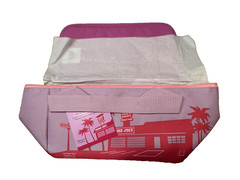 Trader Joe’s 2026 Summer Mini Insulated Tote Bag PURPLE – PINK NWT Authentic